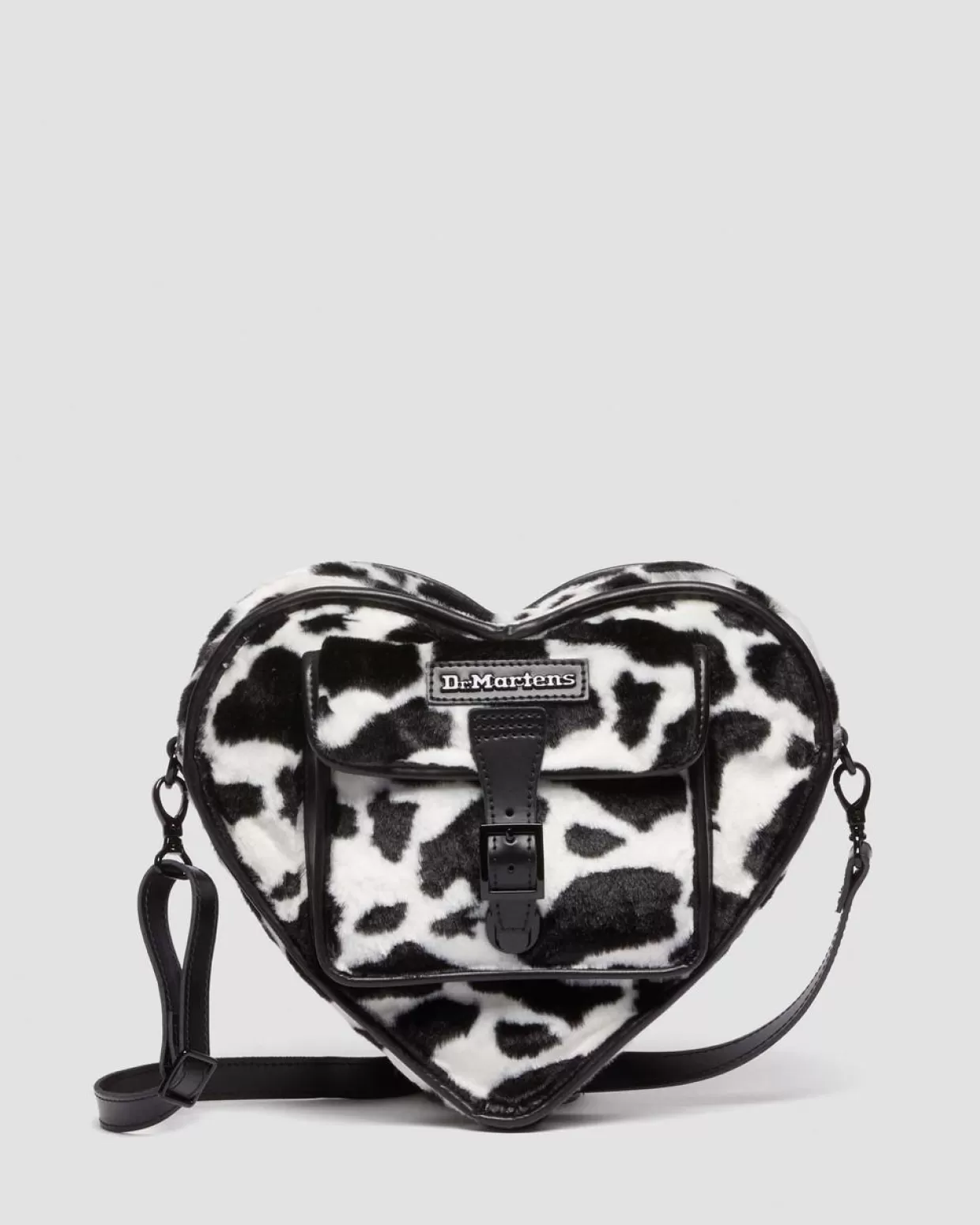 UNISEX Dr. Martens Borsa a forma di cuore con stampa maculata