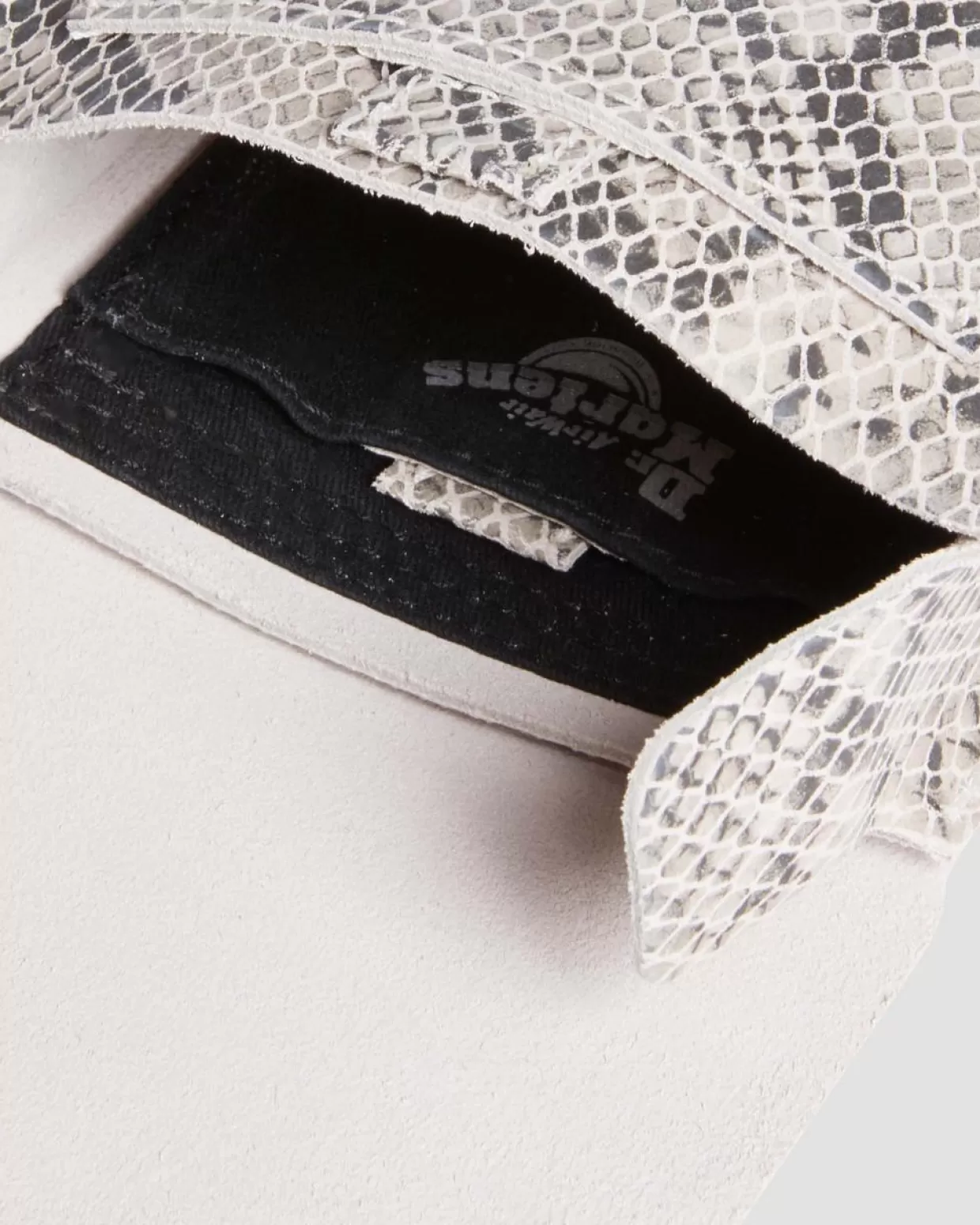 ACCESSORIES Dr. Martens Borsa a tracolla verticale in pelle con stampa pitonata