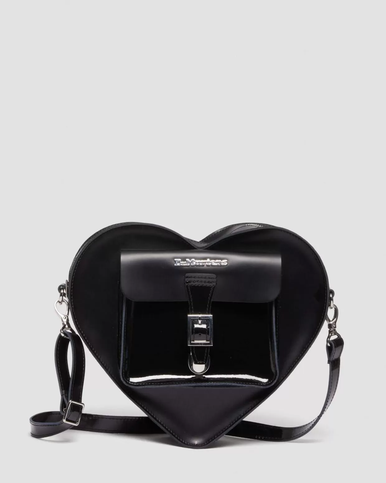 ACCESSORIES Dr. Martens Borsa in pelle a forma di cuore