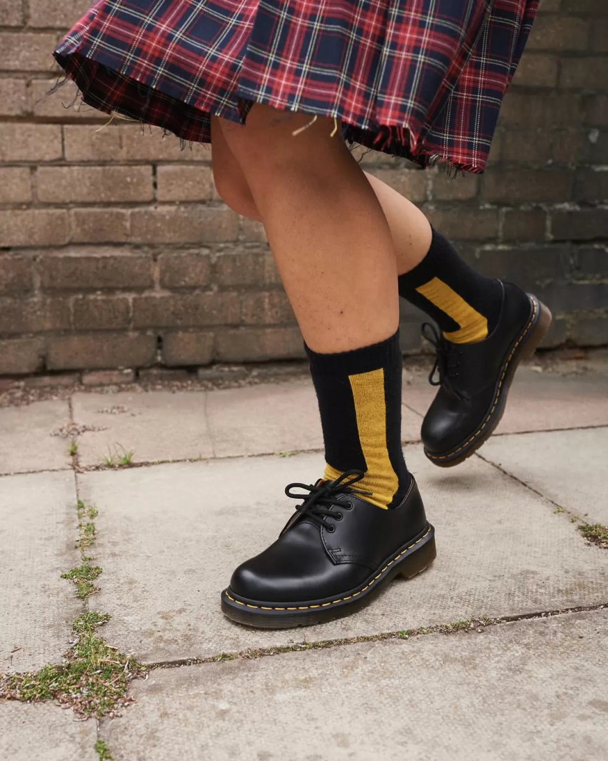 ACCESSORIES Dr. Martens Calzini Double Doc in misto organico