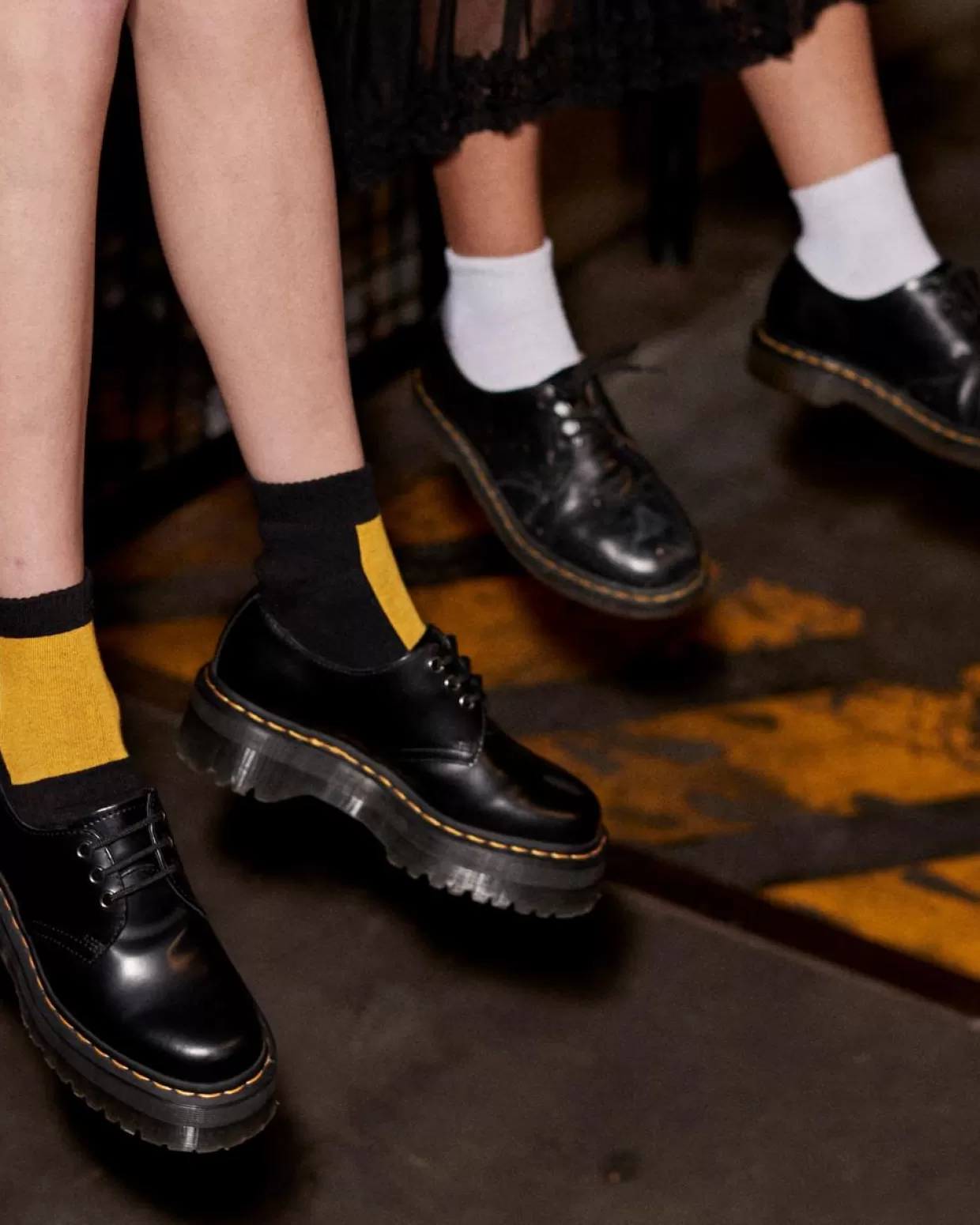 ACCESSORIES Dr. Martens Confezione da tre calzini Double Doc in misto cotone