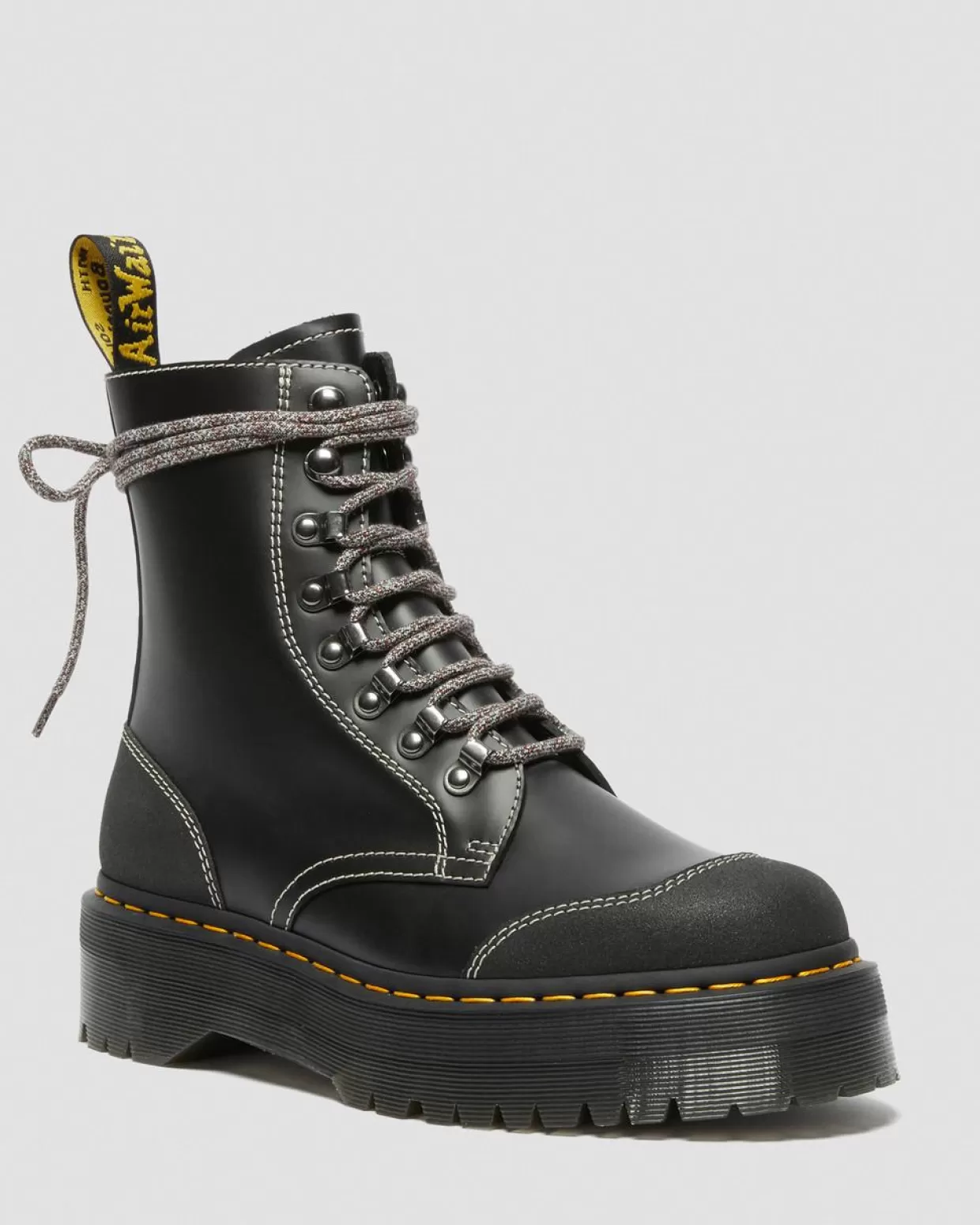 GIFTS Dr. Martens Moreno Smooth Leather Platform Boots