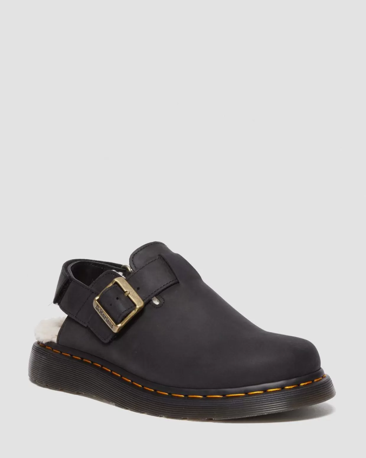 UNISEX Dr. Martens Mules Jorge II foderati in pelliccia sintetica