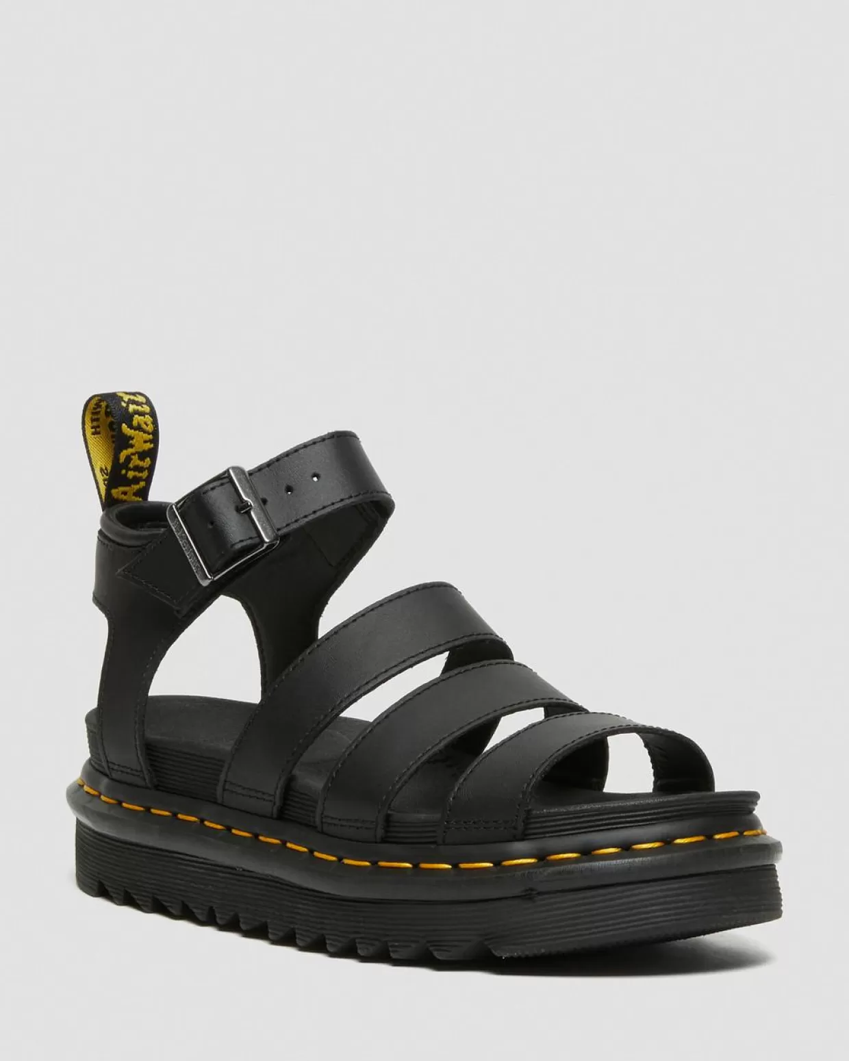 WOMENS Dr. Martens Sandali Blaire Hydro con cinturino in pelle