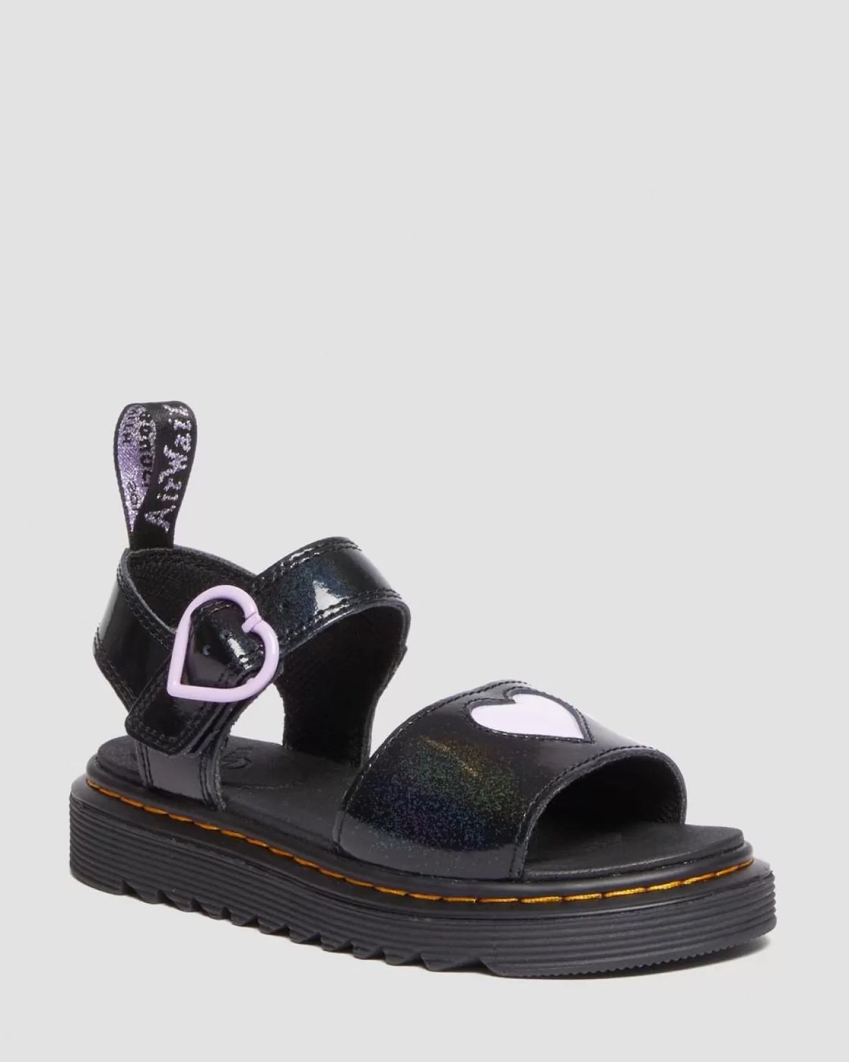 KIDS Dr. Martens Sandali Marlowe Galaxy Shimmer Heart Junior