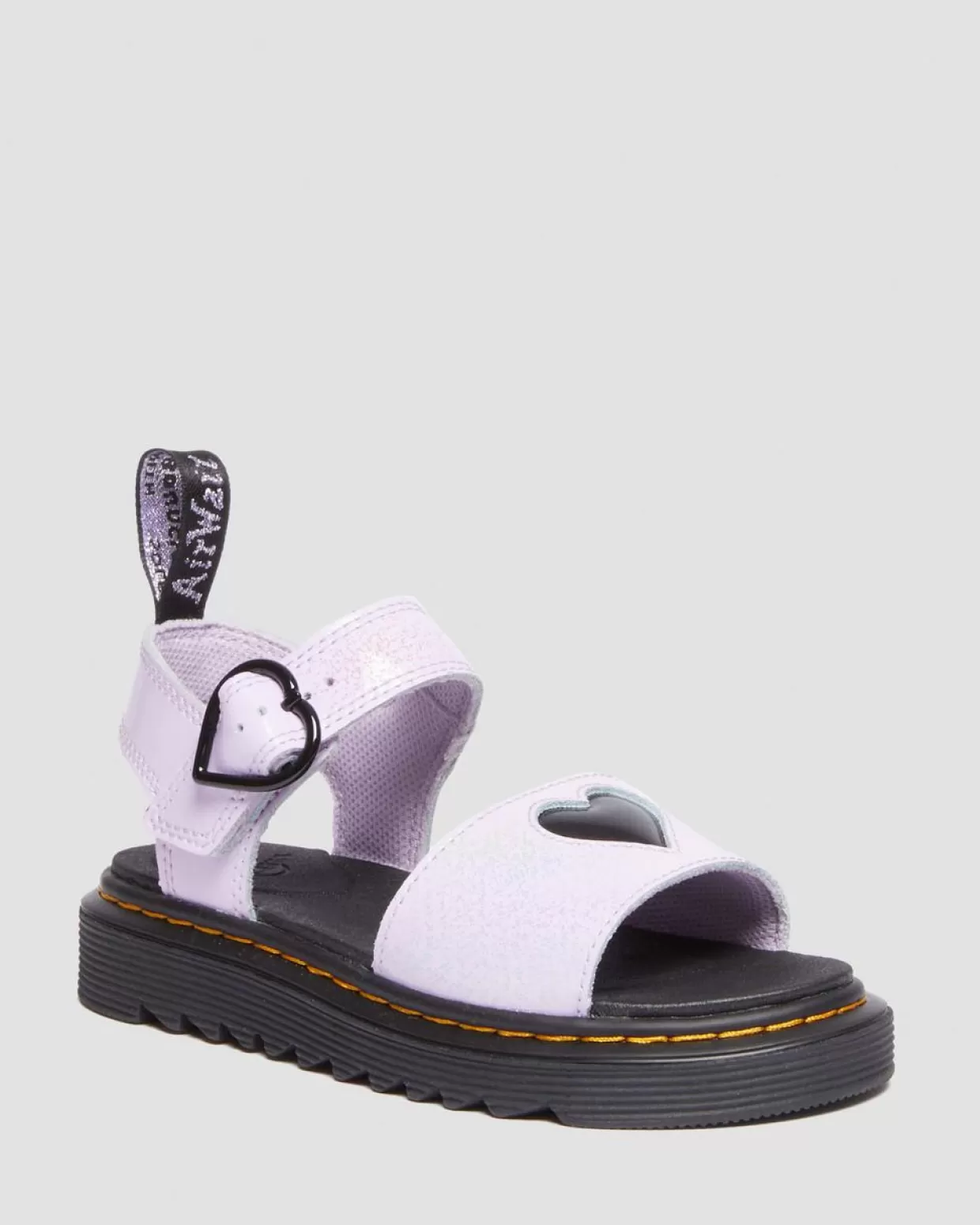 KIDS Dr. Martens Sandali Marlowe Galaxy Shimmer Heart Junior