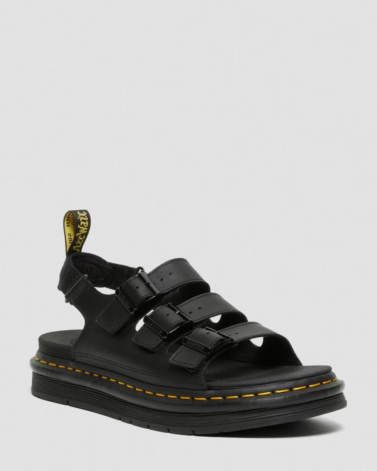 MENS Dr. Martens Sandali Soloman con cinturino in pelle