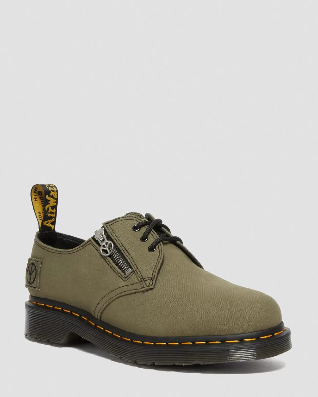 UNISEX Dr. Martens Scarpe 1461 Babylon in tela e cuoio