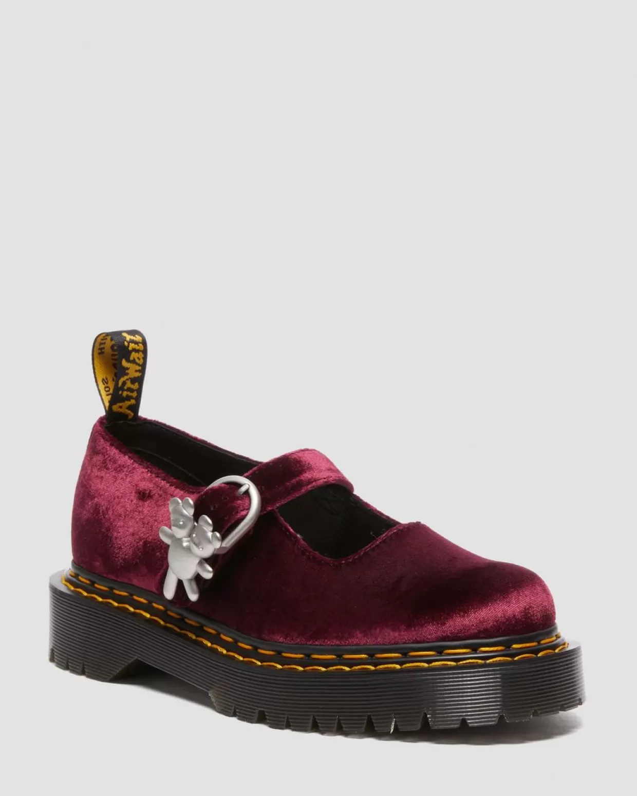 WOMENS Dr. Martens SCARPE ADDINA BEX HEAVEN BY MARC JACOBS IN VELLUTO