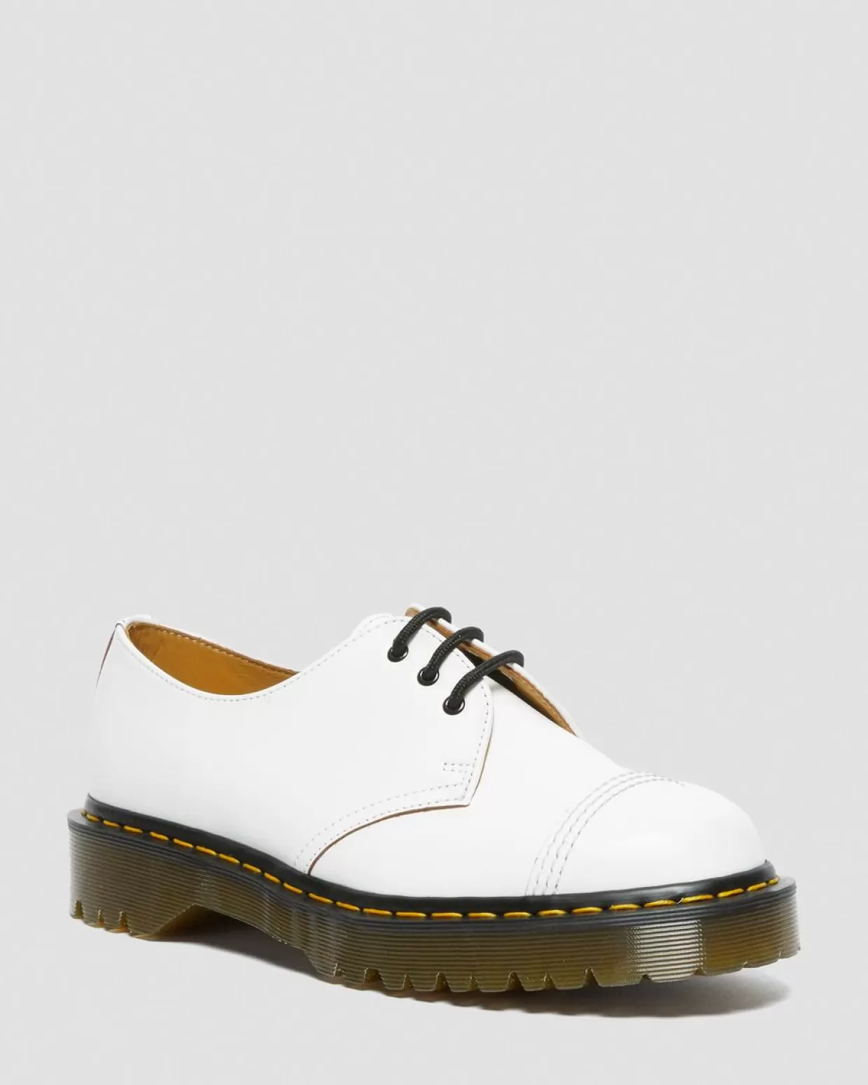 MENS Dr. Martens Scarpe Bex Made in England 1461 con puntale