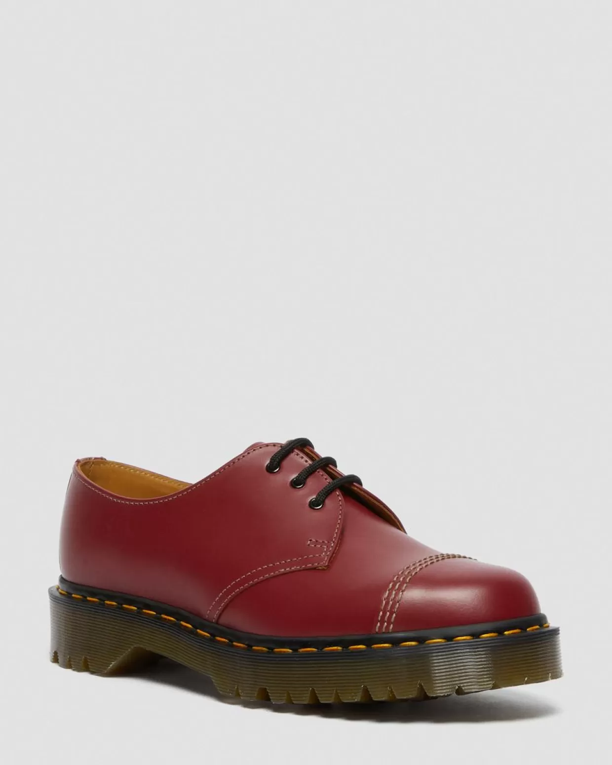 MENS Dr. Martens Scarpe Bex Made in England 1461 con puntale