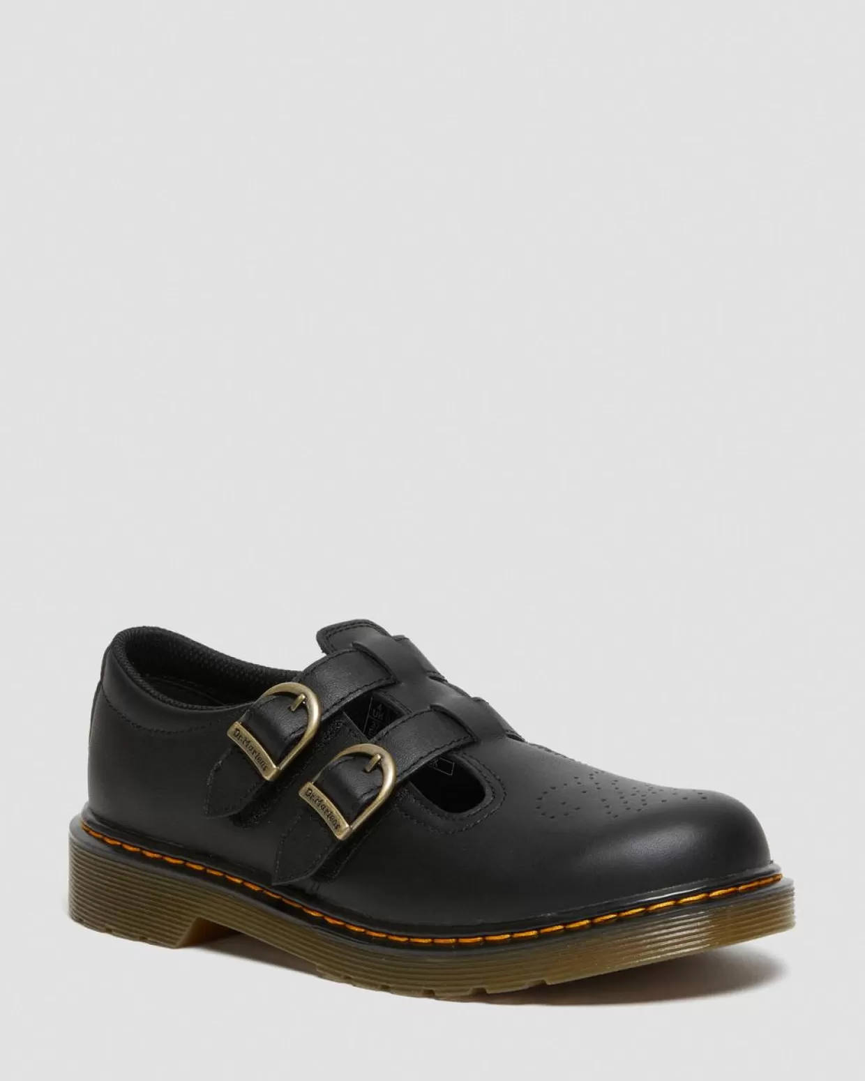 KIDS Dr. Martens Scarpe Mary Jane per ragazzi 8065 Softy T in pelle