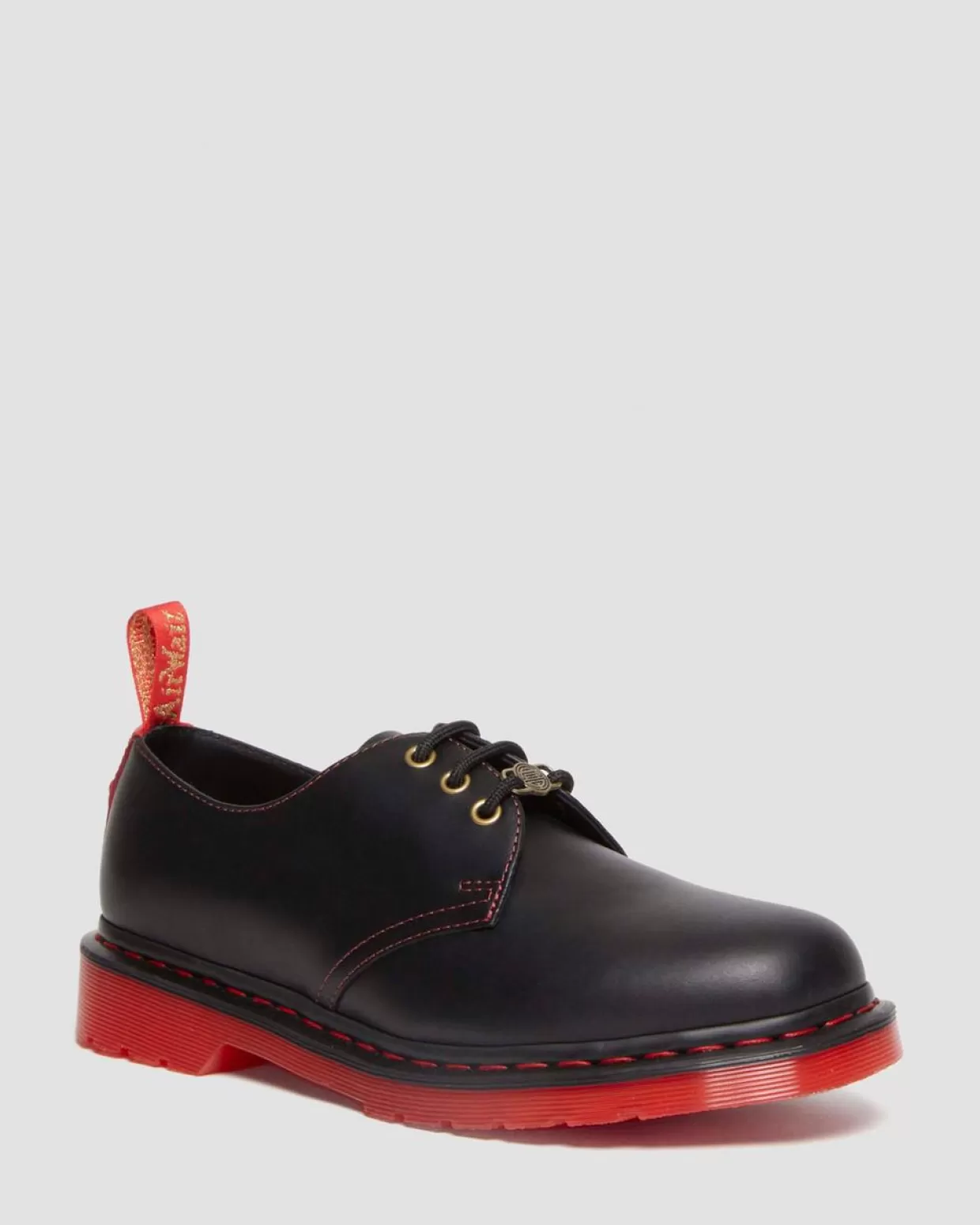 WOMENS Dr. Martens Scarpe Oxford 1461 Year of The Rabbit in pelle Smooth