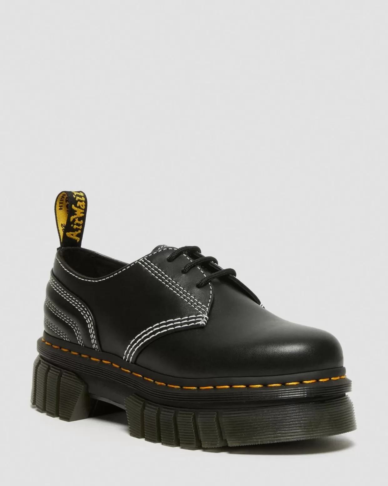 UNISEX Dr. Martens Scarpe platform Audrick 3i Quilted di pelle