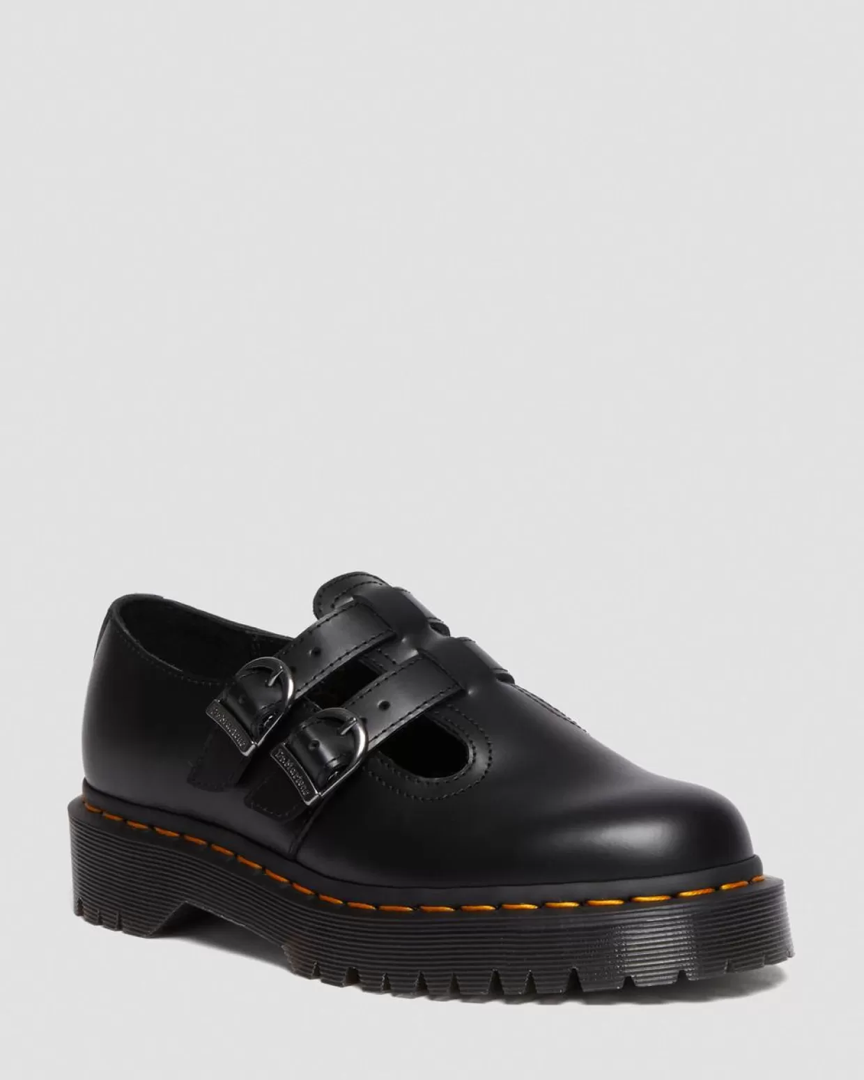 WOMENS Dr. Martens Scarpe platform Mary Jane 8065 II Bex in pelle Smooth