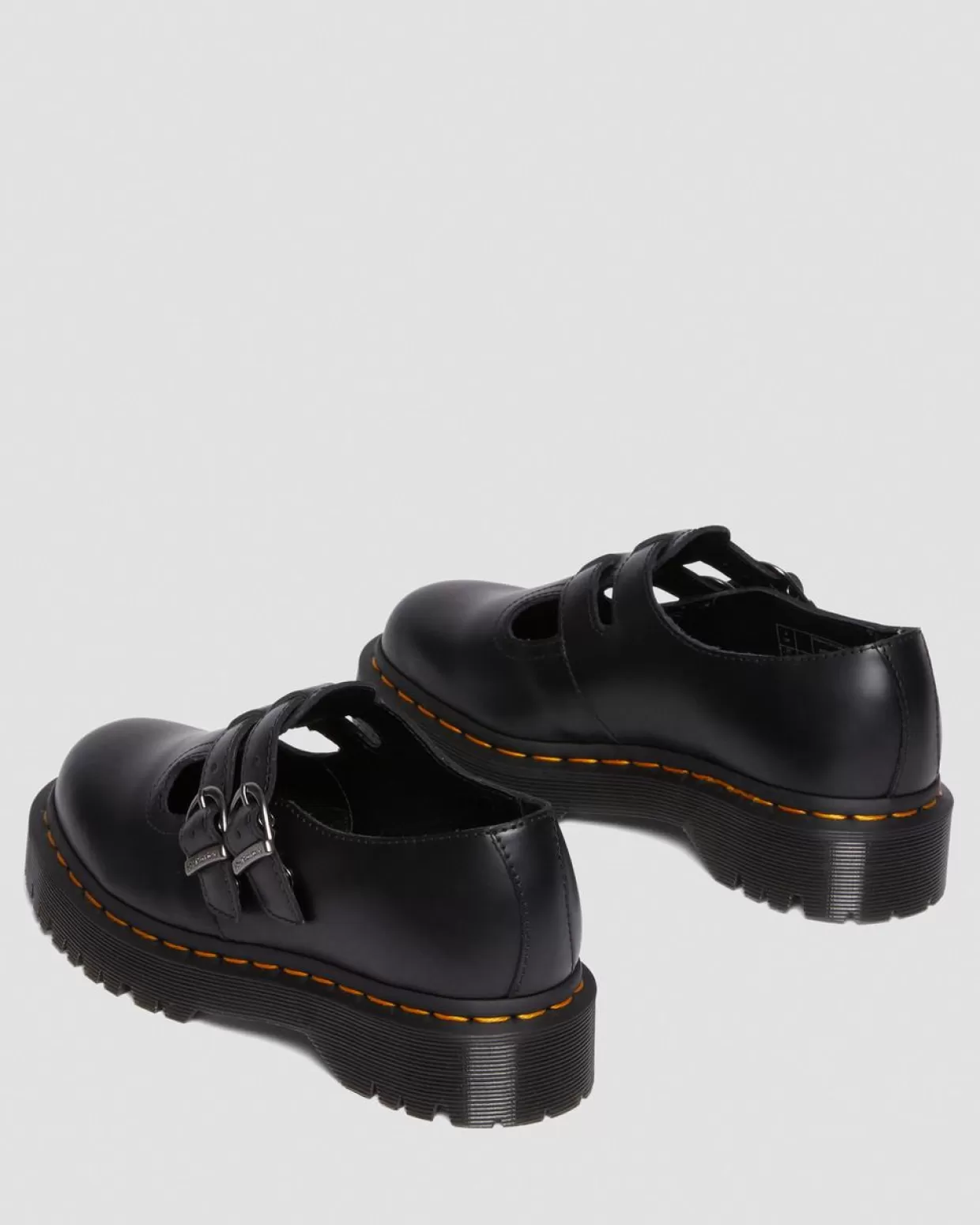 WOMENS Dr. Martens Scarpe platform Mary Jane 8065 II Bex in pelle Smooth