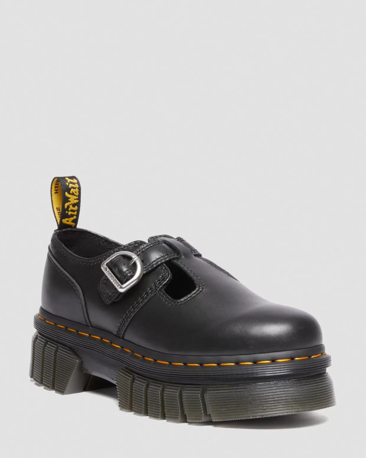 UNISEX Dr. Martens Scarpe Platform Mary Jane Audrick Nappa Lux