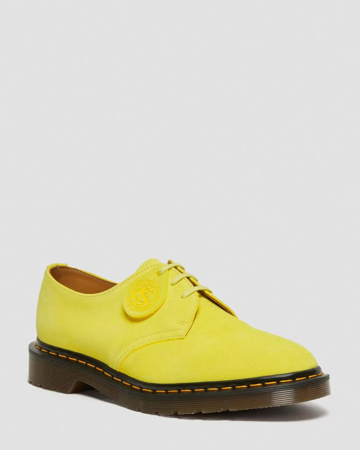 MENS Dr. Martens Scarpe scamosciate 1461 Made in England in pelle Nubuck