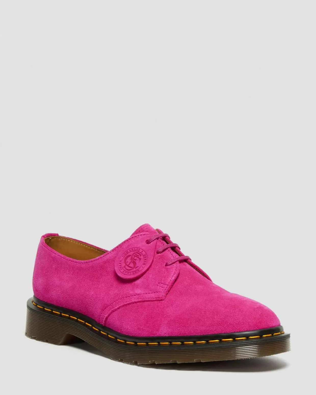 MENS Dr. Martens Scarpe scamosciate 1461 Made in England in pelle Nubuck