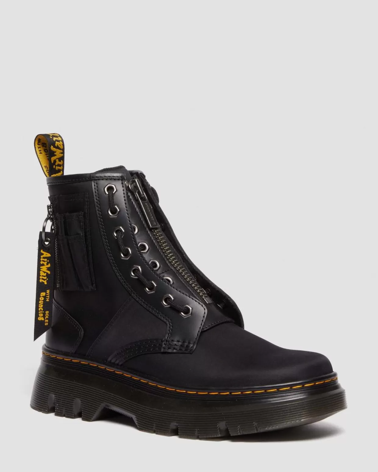 UNISEX Dr. Martens Stivale in pelle e nylon TARIK ALPHA INDUSTRIES