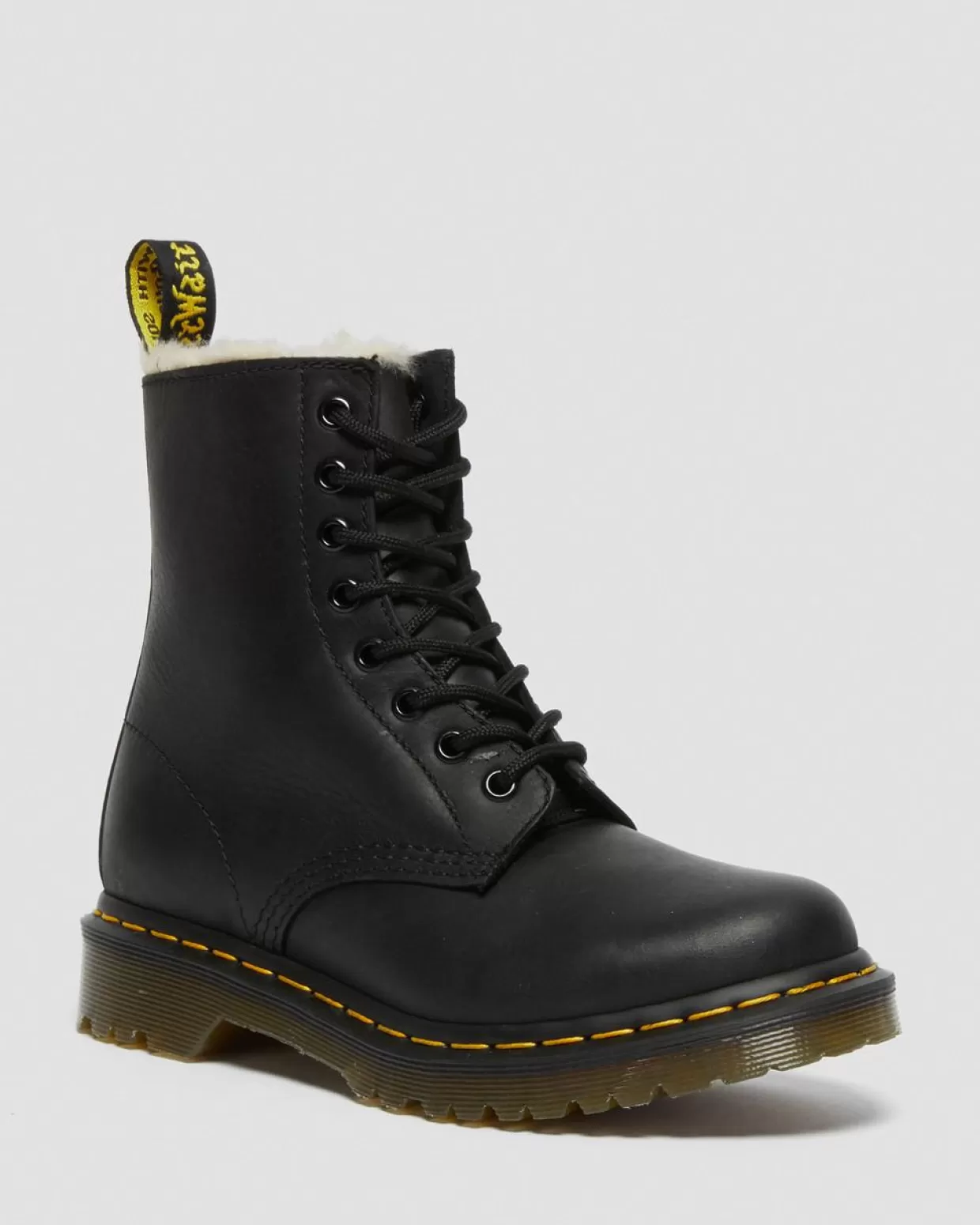 WOMENS Dr. Martens Stivaletti 1460 Serena Con Rivestimento In Pelliccia Sintetica