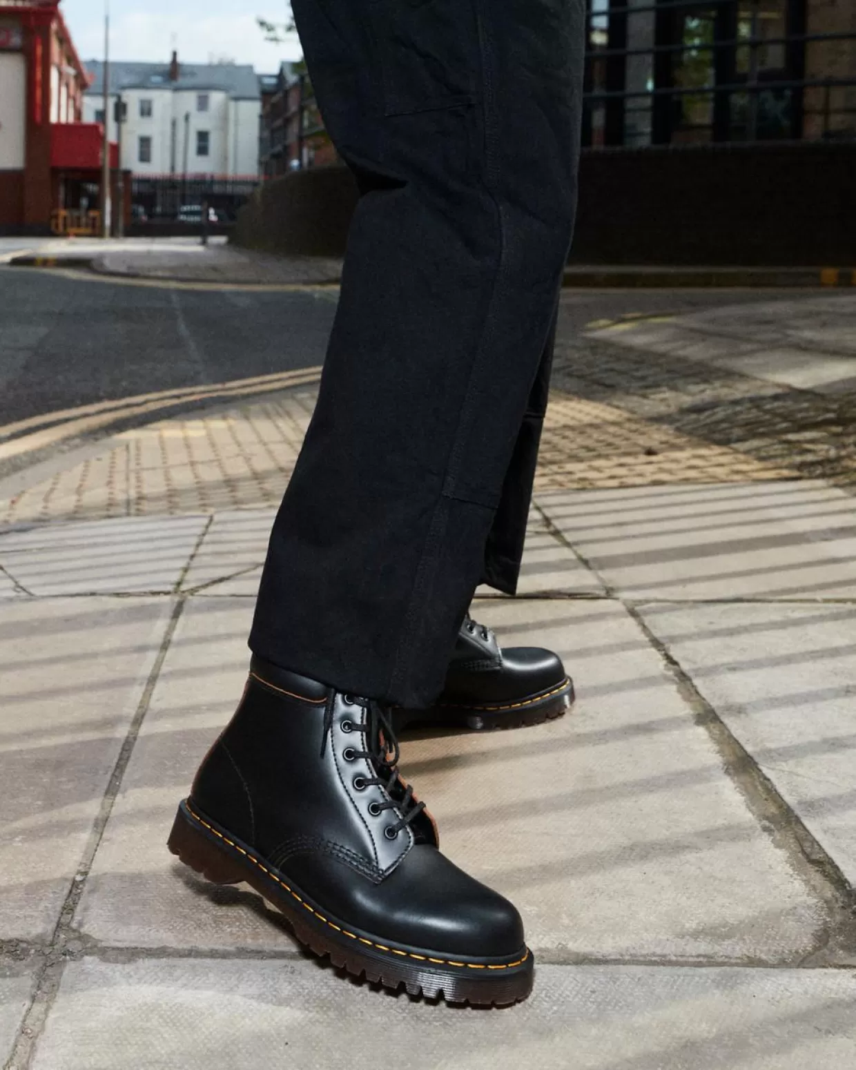 UNISEX Dr. Martens Stivaletti 939 Vintage in pelle Smooth