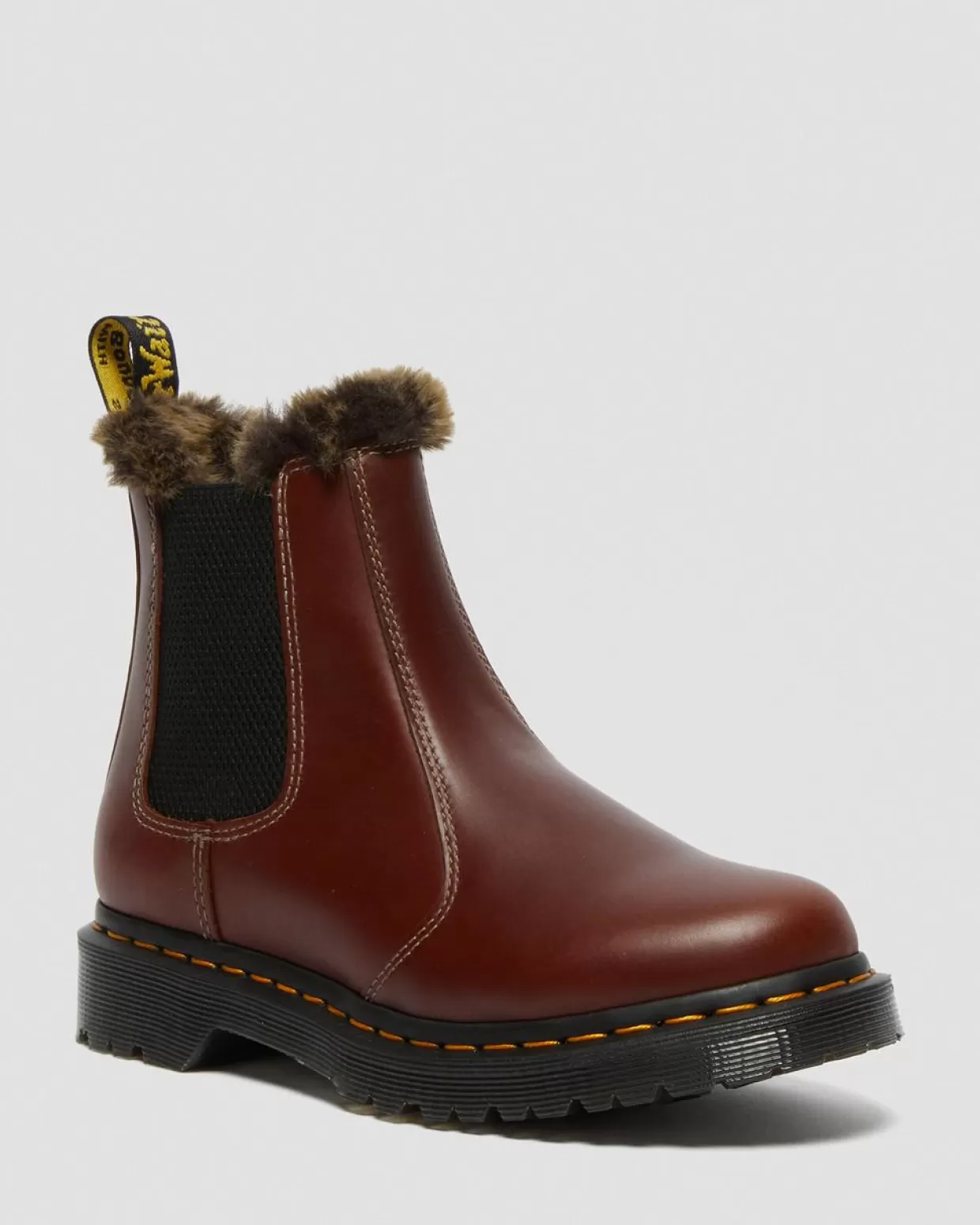 GIFTS Dr. Martens Stivaletti Chelsea 2976 Abruzzo Con Rivestimento Interno In Pelliccia Sintetica