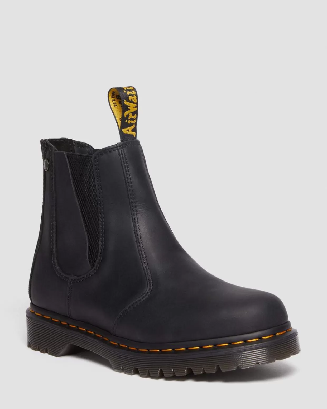 WOMENS Dr. Martens Stivaletti Chelsea 2976 con zip in pelle cerata pieno fiore