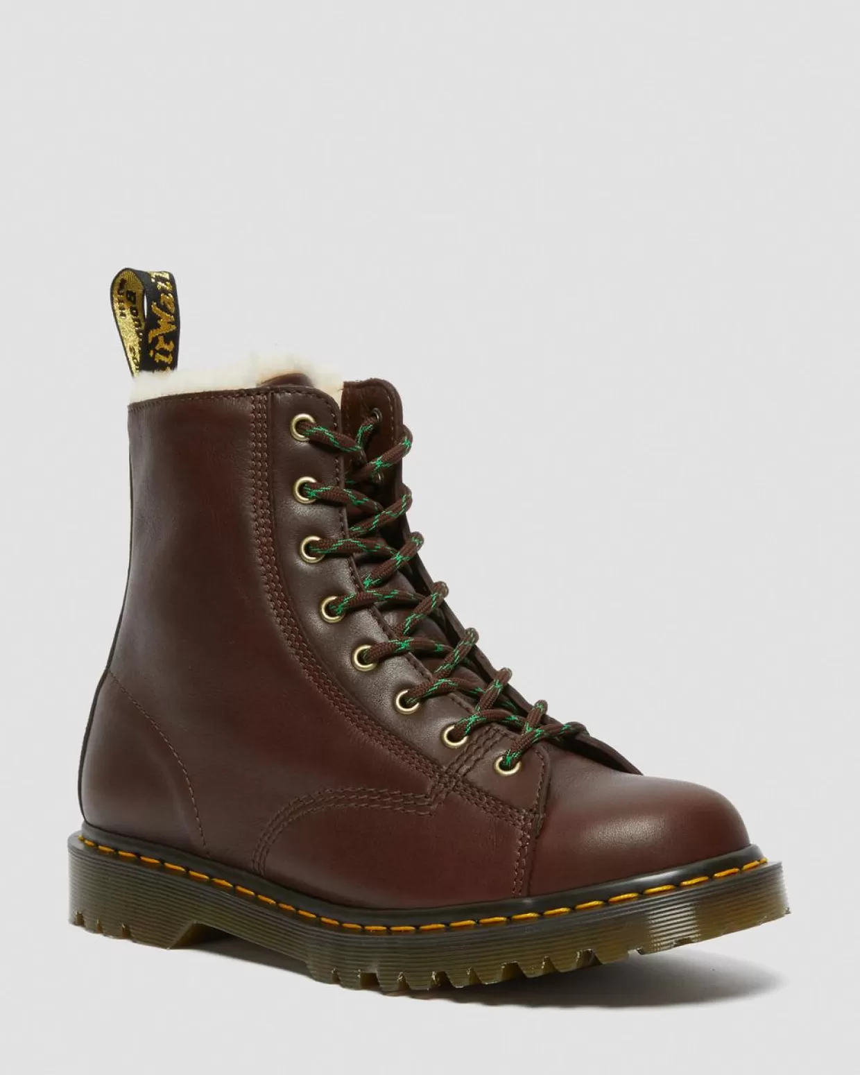 GIFTS Dr. Martens Stivaletti Di Pelle Barton Foderati In Shearling