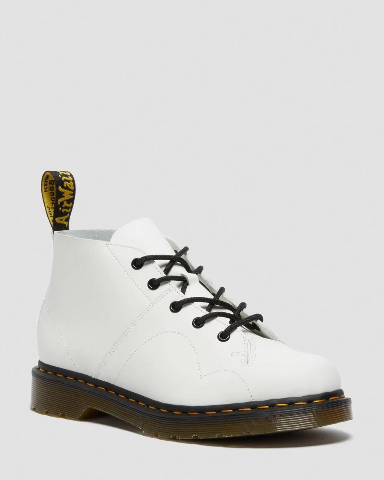 WOMENS Dr. Martens STIVALETTI DI PELLE MONKEY CHURCH SMOOTH