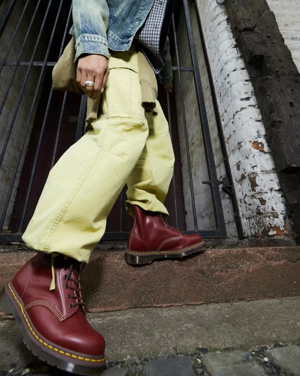ORIGINALS Dr. Martens Stivaletti vintage 1460 in pelle Quilon