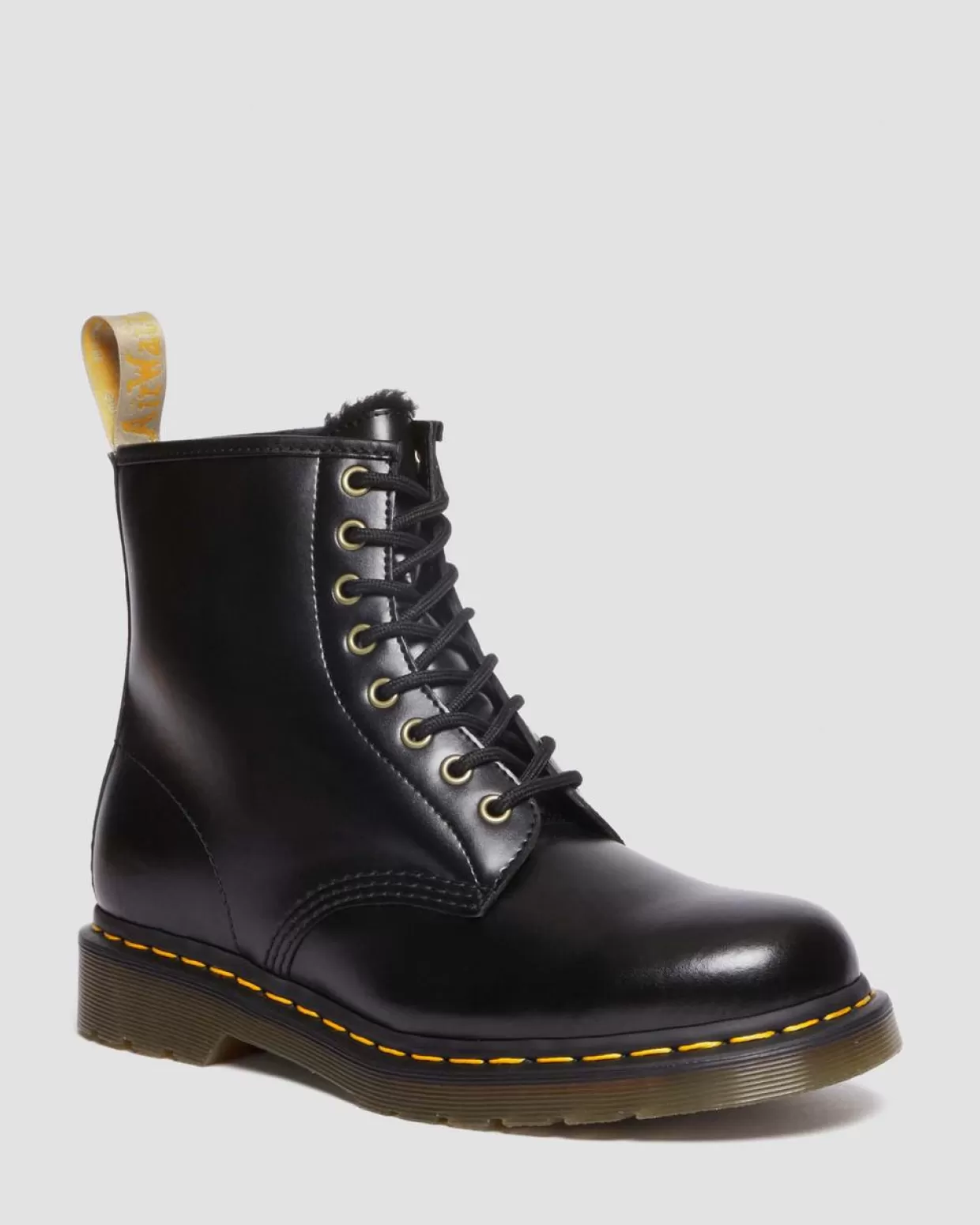 UNISEX Dr. Martens Stivali 1460 stringati vegan felpati