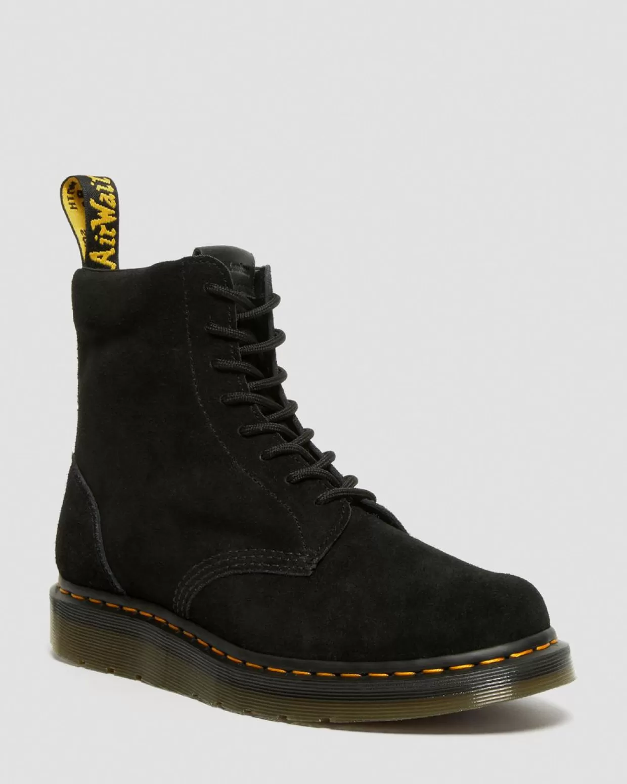 MENS Dr. Martens Stivali Berman scamosciate