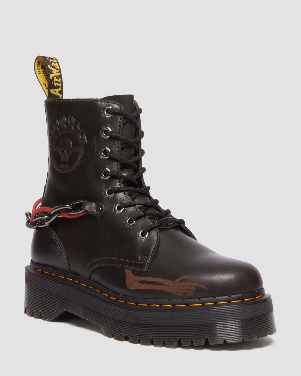 UNISEX Dr. Martens Stivali Jadon in pelle Mad Max