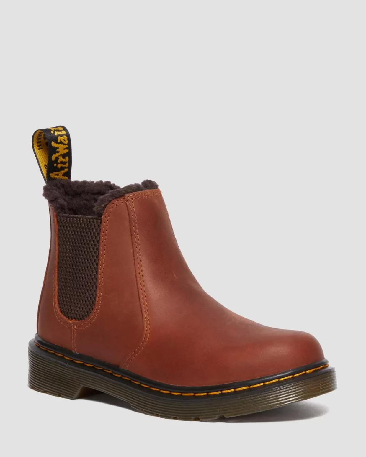 UNISEX Dr. Martens Stivali Leonore 2976 Junior in pelle