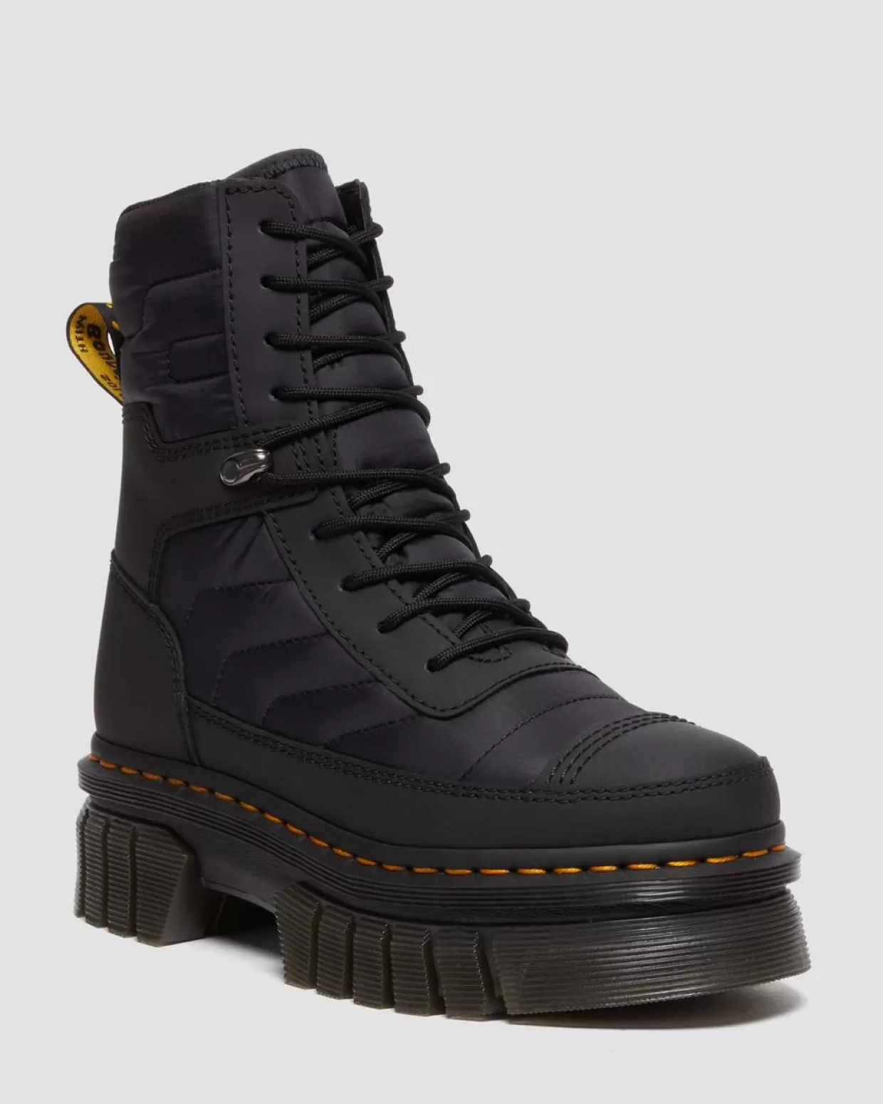 UNISEX Dr. Martens Stivali platform Audrick 8i trapuntati