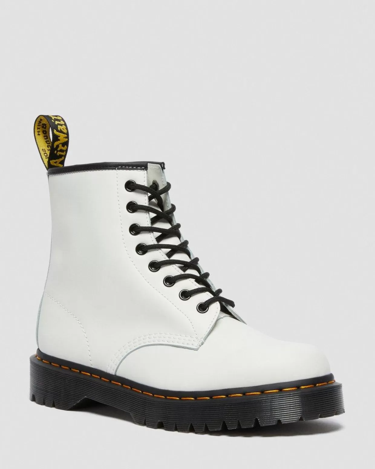 WOMENS Dr. Martens Stivali Platform Bex 1460 in pelle Smooth