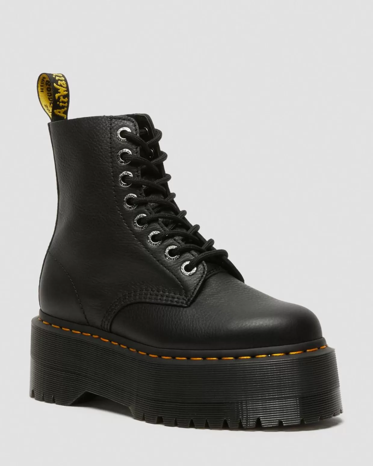 UNISEX Dr. Martens Stivali platform di pelle 1460 Pascal Max