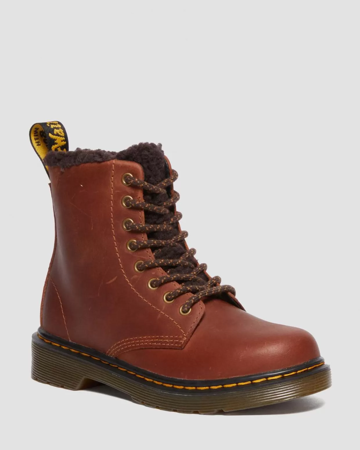 UNISEX Dr. Martens Stivali Serena 1460 Junior in pelle