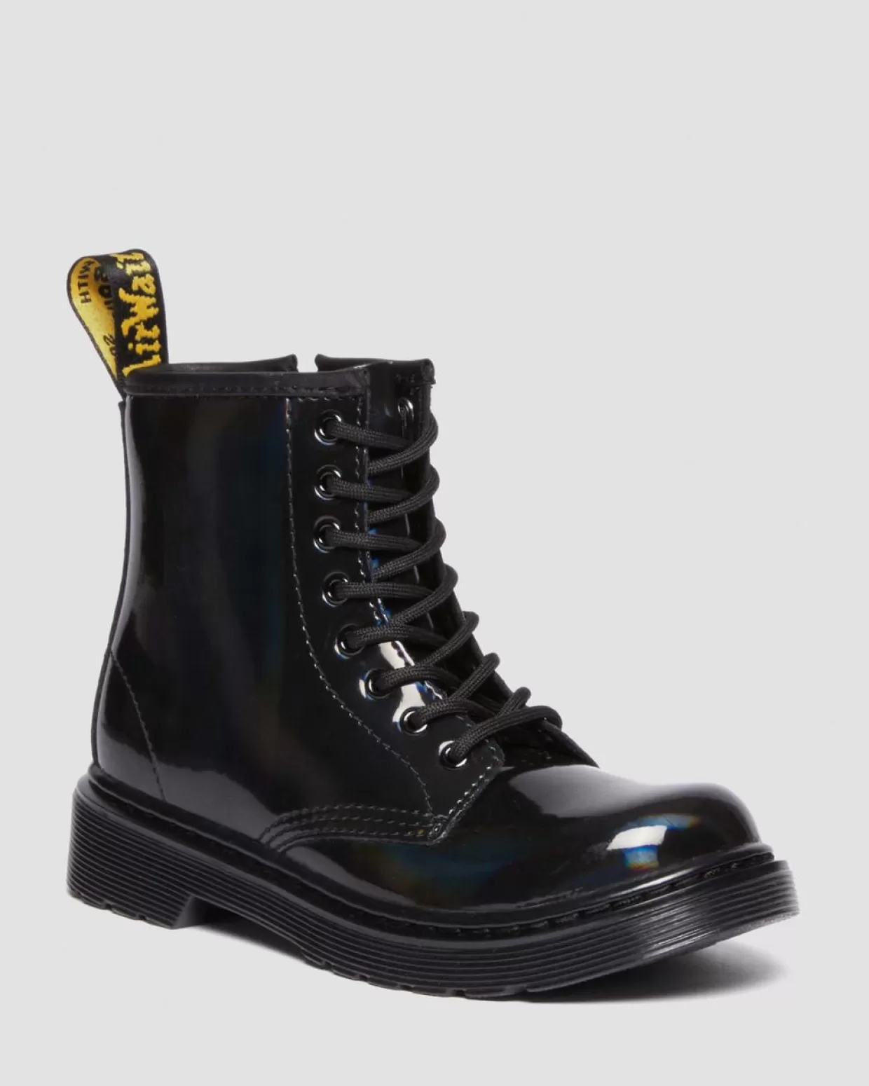 KIDS Dr. Martens Stivali stringati 1460 arcobaleno in pelle