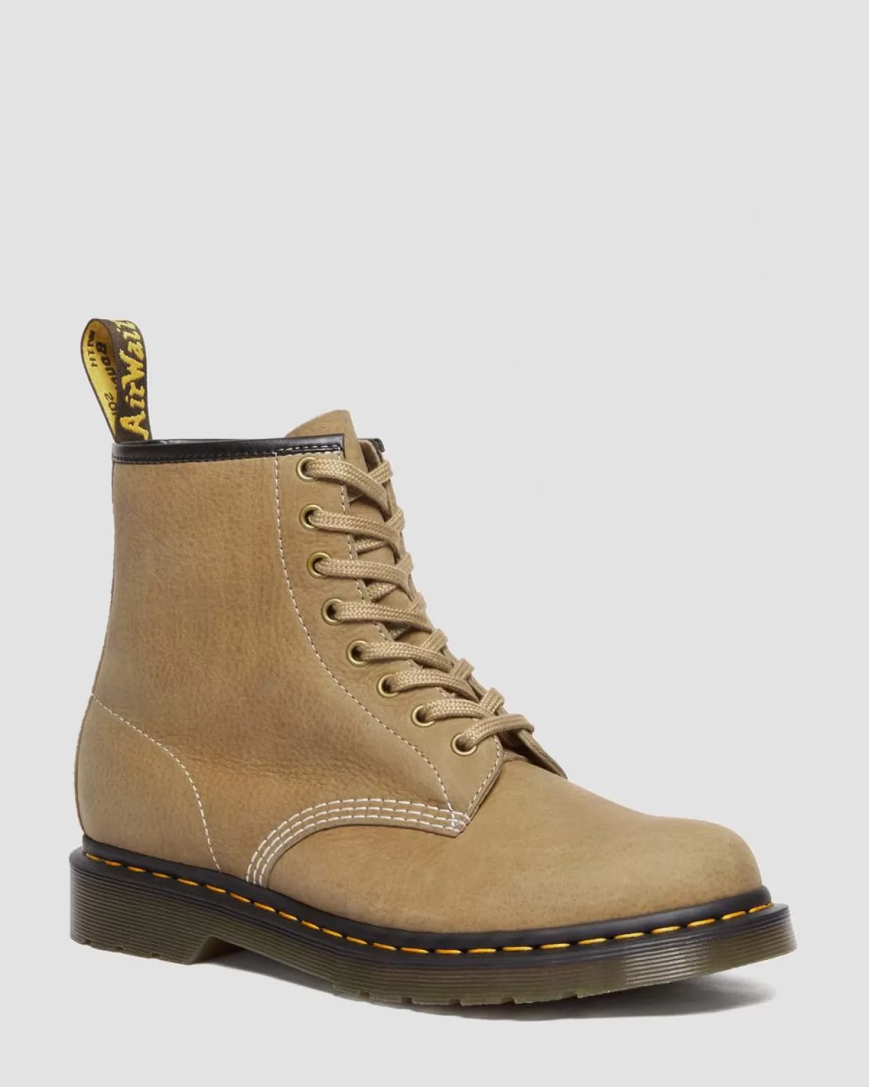 Dr. Martens Stivali stringati 1460 in pelle Nabuk martellata