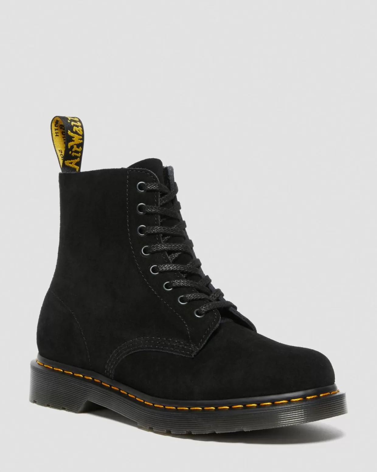 WOMENS Dr. Martens Stivali stringati 1460 Pascal in pelle scamosciata