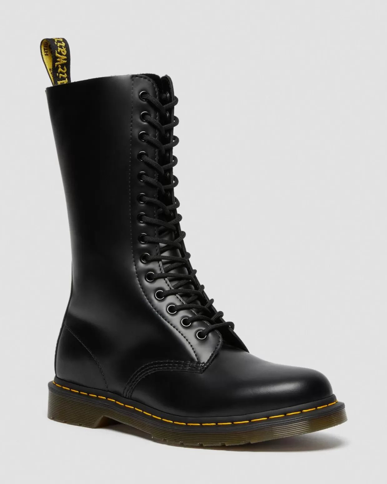 WOMENS Dr. Martens Stivali stringati alti 1914 in pelle Smooth