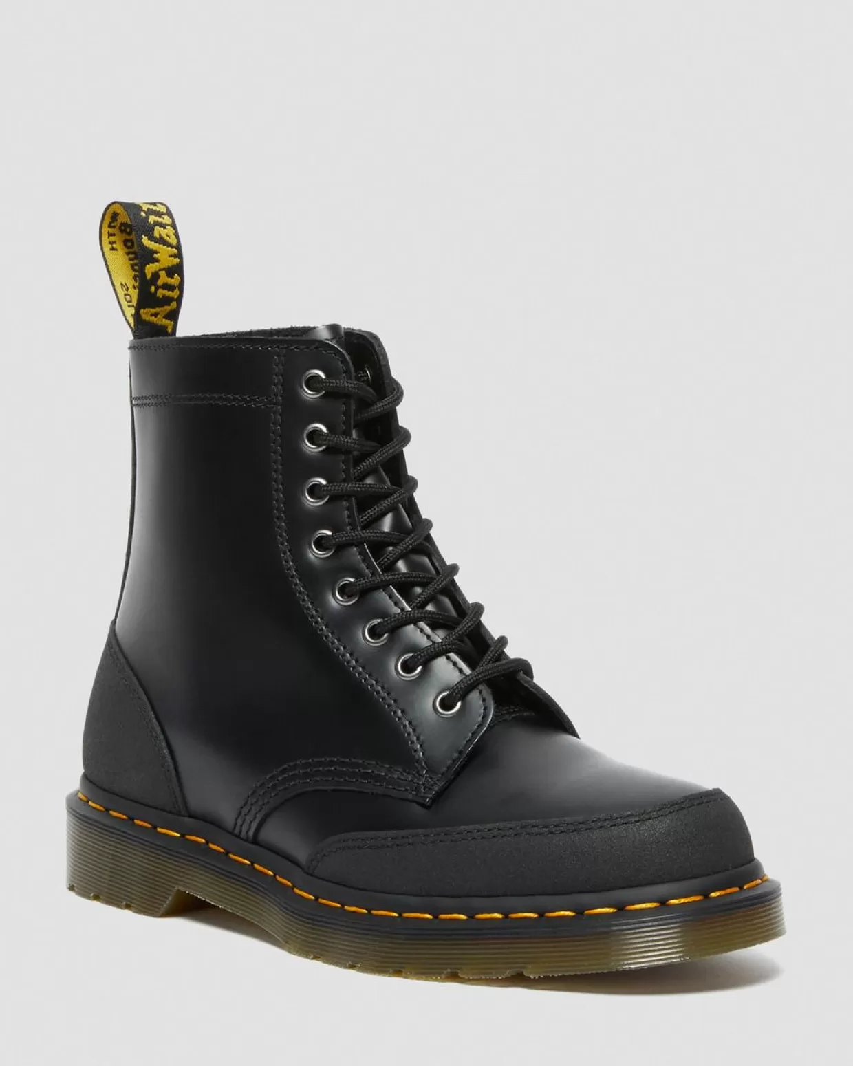 WOMENS Dr. Martens Stivali stringati di pelle 1460 Guard Panel