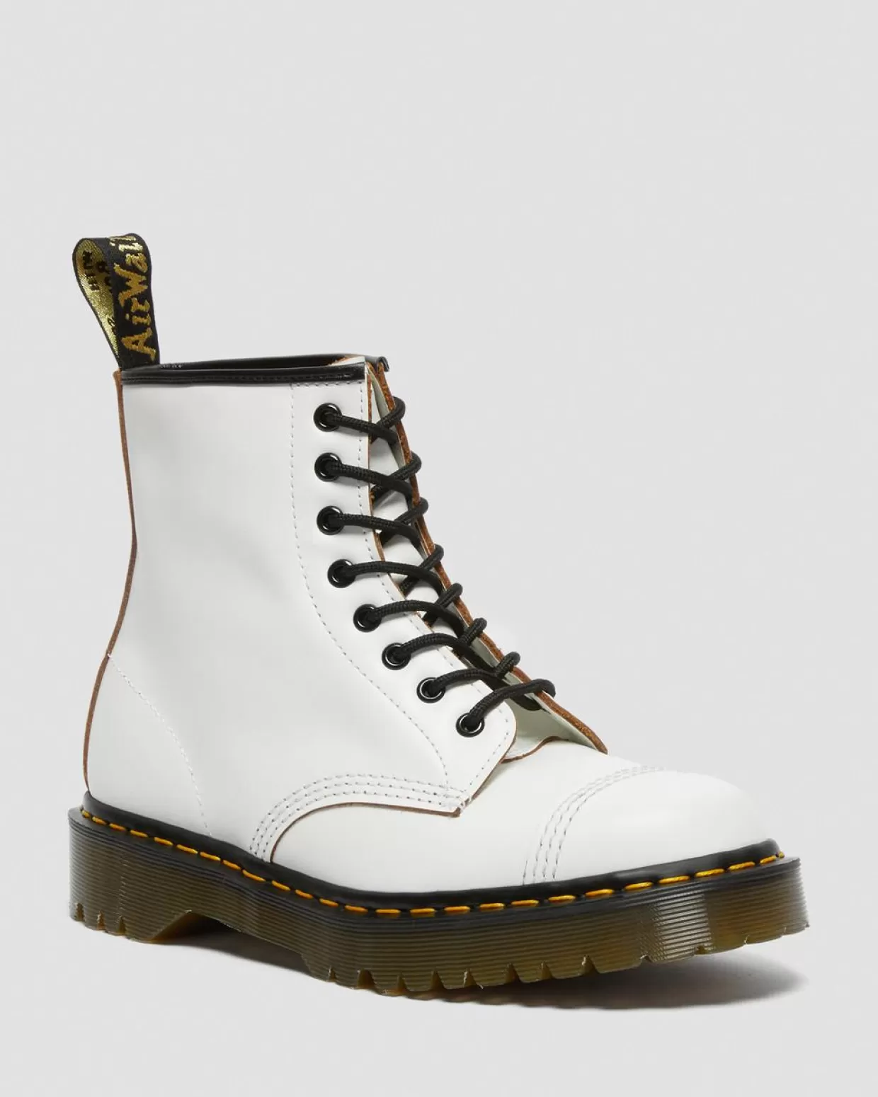 UNISEX Dr. Martens Stivali stringati di pelle con puntale 1460 Bex Made in England