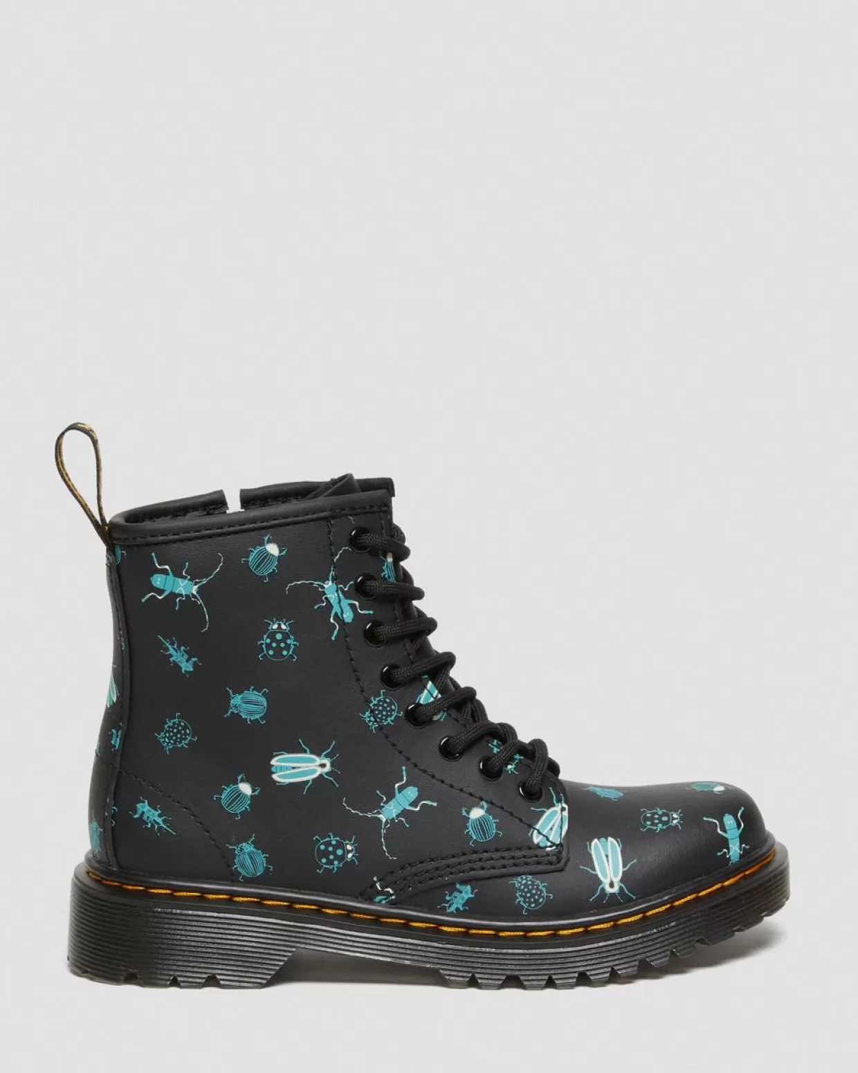 KIDS Dr. Martens Stivali stringati Junior 1460 Glow in the Dark Bugs