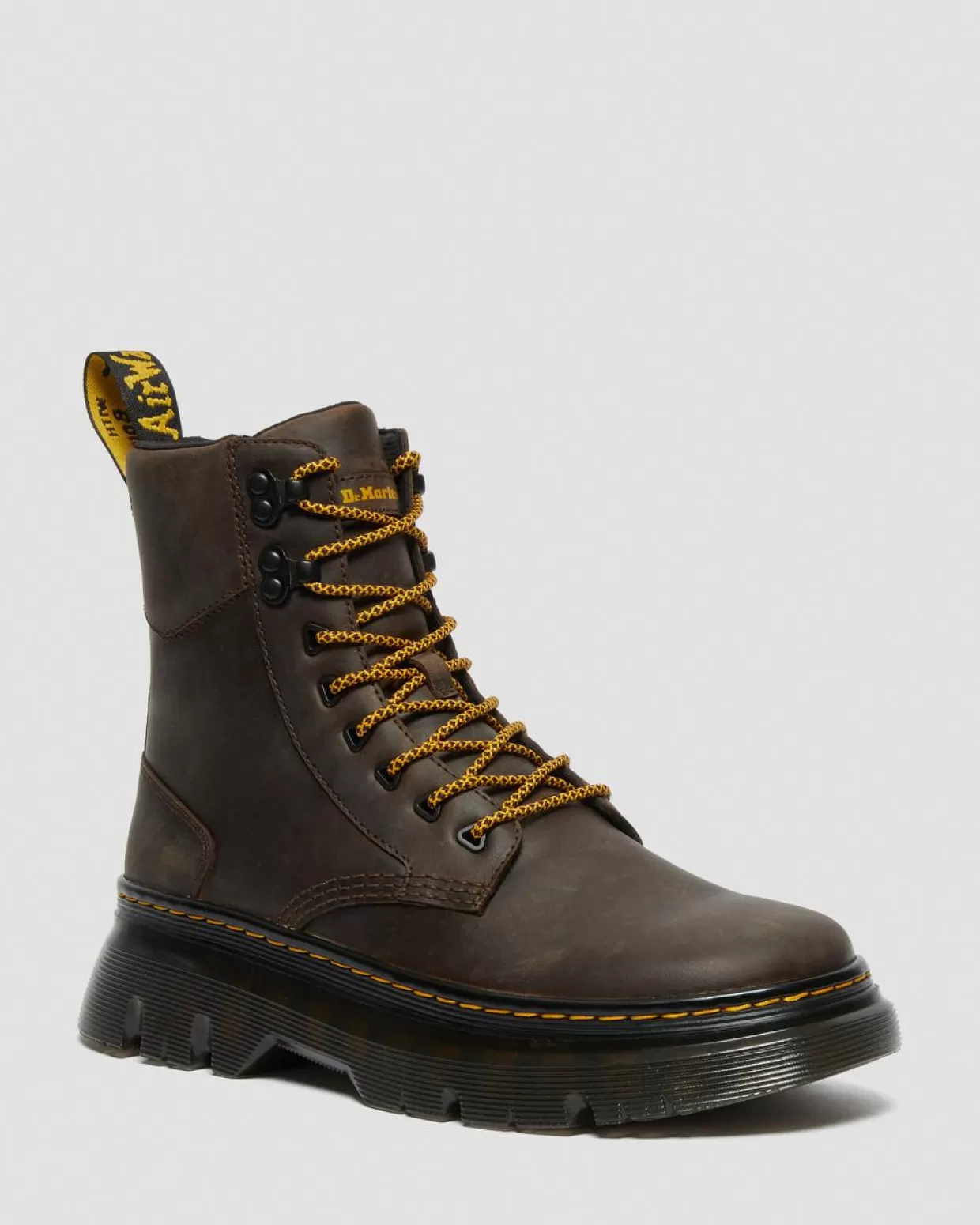 UNISEX Dr. Martens Stivali Utility di pelle Tarik Crazy Horse